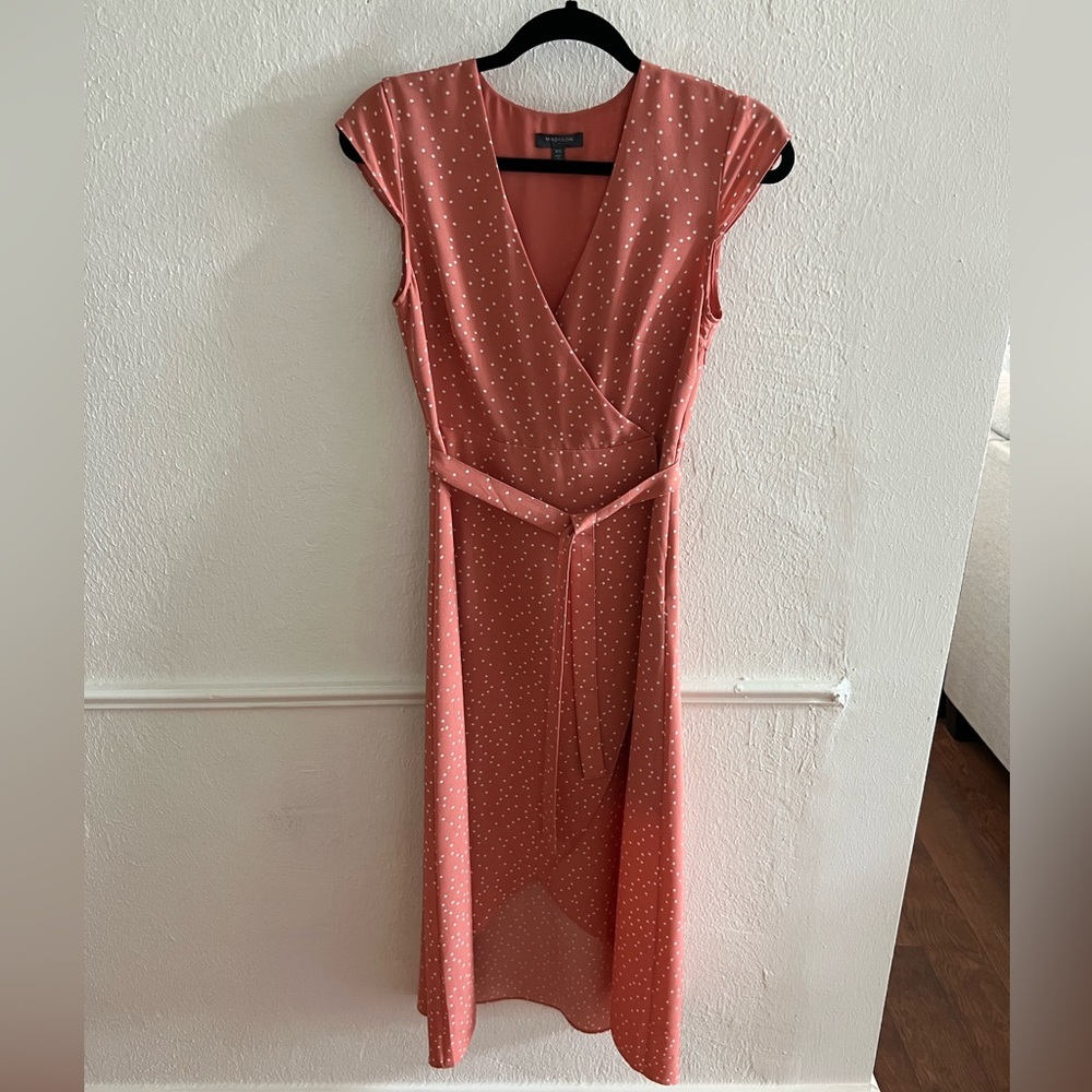 Polka Dot Midi Dress